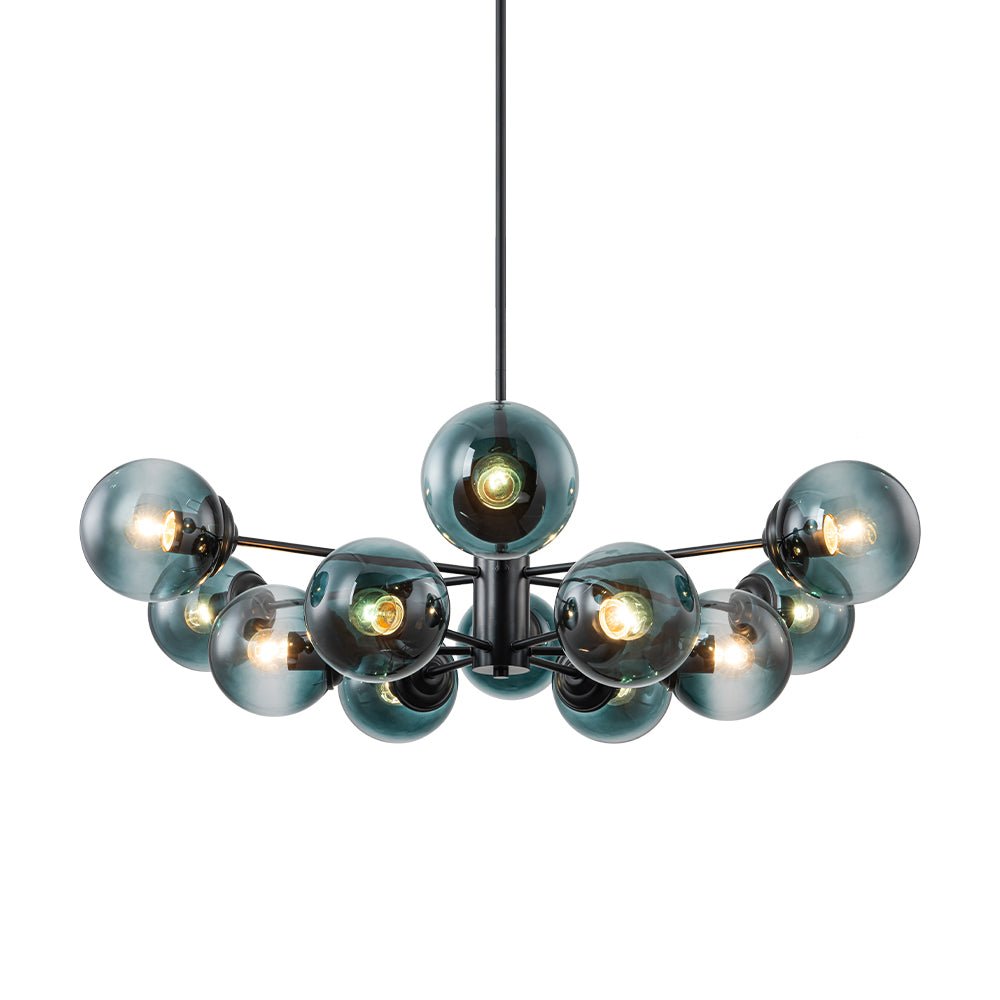 Lampadario in Vetro Sputnik a Livelli Plotur