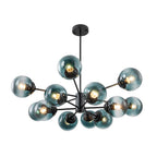 Lampadario in Vetro Sputnik a Livelli Plotur