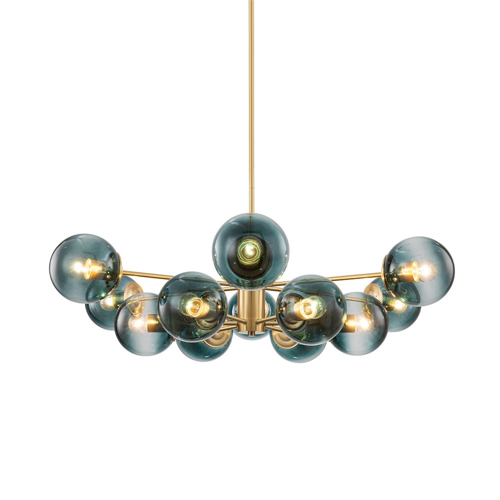 Lampadario in Vetro Sputnik a Livelli Plotur