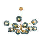 Lampadario in Vetro Sputnik a Livelli Plotur