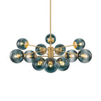 Lampadario in Vetro Sputnik a Livelli Plotur