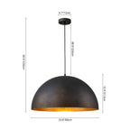 Lampadario a Cupola Industriale Lunari