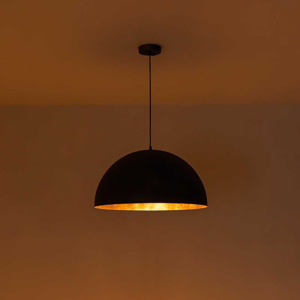 Lampadario a Cupola Industriale Lunari