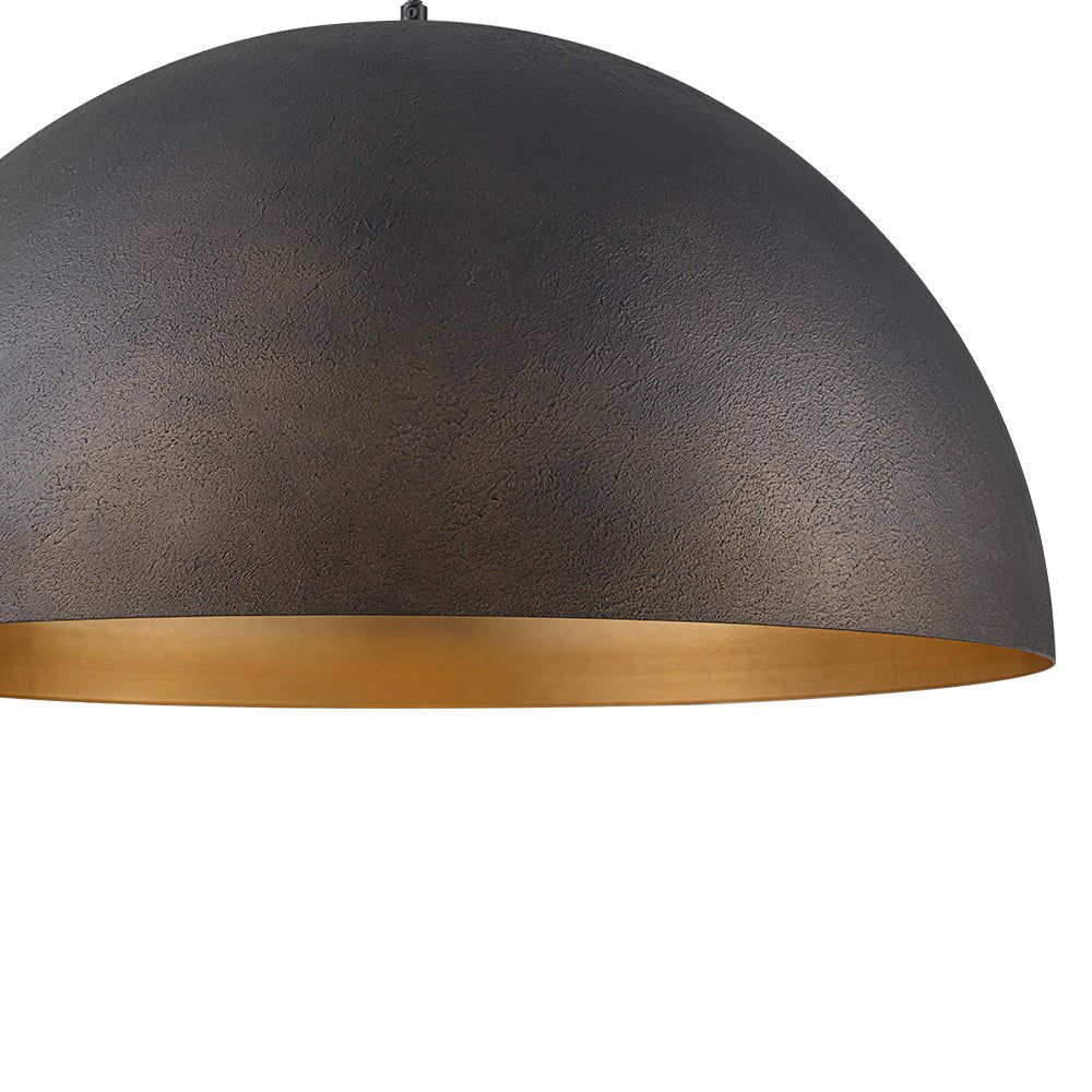 Lampadario a Cupola Industriale Lunari