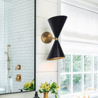 Applique Lunora in Stile Mid-Century Modern