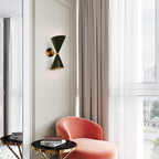 Applique Lunora in Stile Mid-Century Modern