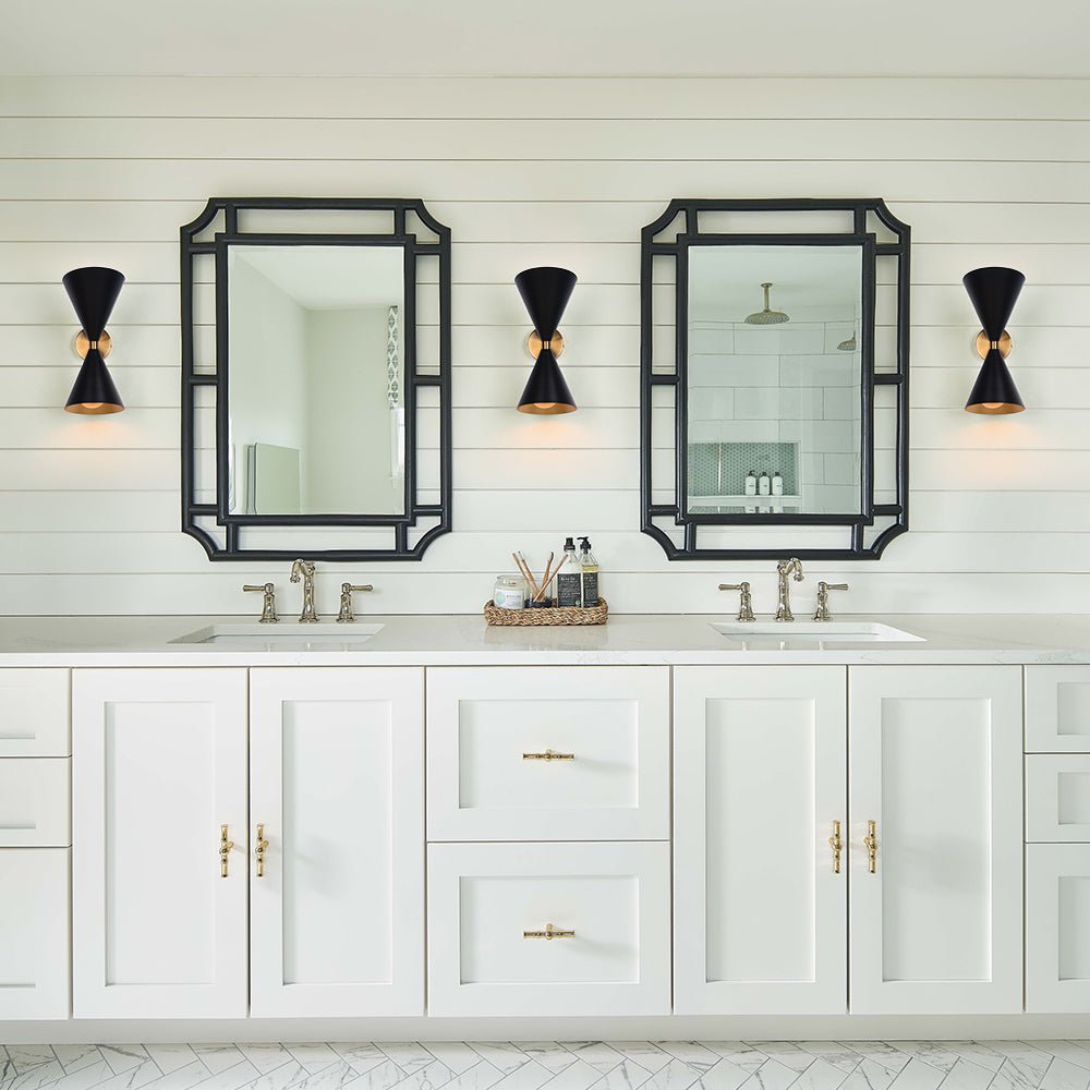Applique Lunora in Stile Mid-Century Modern