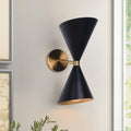 Applique Lunora in Stile Mid-Century Modern