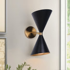 Applique Lunora in Stile Mid-Century Modern