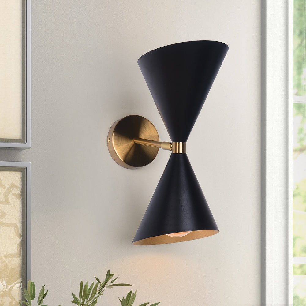 Applique Lunora in Stile Mid-Century Modern