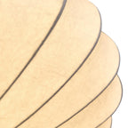 Lunari Lampada a Soffitto in Seta Mid-Century Modern