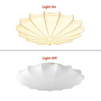 Lunari Lampada a Soffitto in Seta Mid-Century Modern