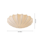 Lunari Lampada a Soffitto in Seta Mid-Century Modern