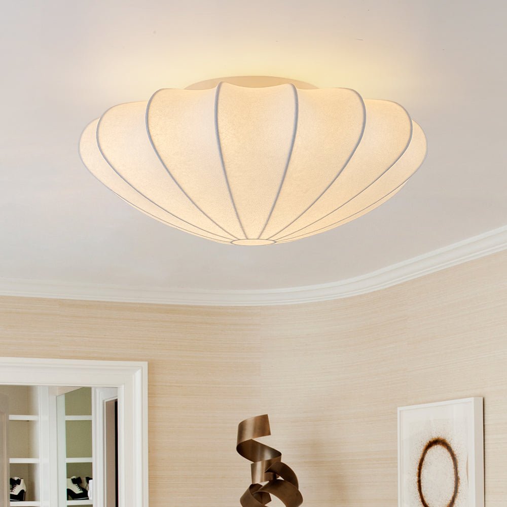 Lunari Lampada a Soffitto in Seta Mid-Century Modern