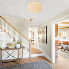 Lunari Lampada a Soffitto in Seta Mid-Century Modern