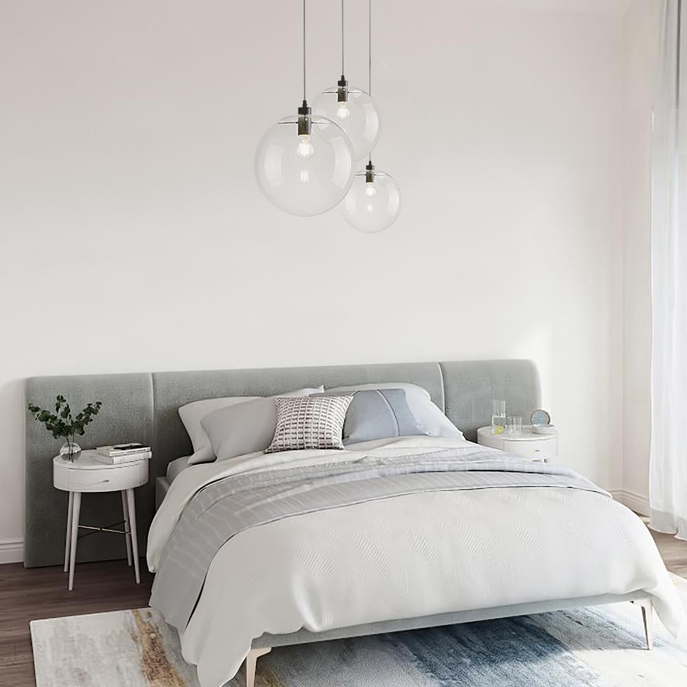 Lampada a sospensione in vetro minimalista Dvalinn