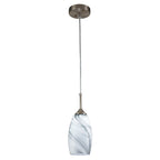 Fljotunix Moderno Lampadario in Vetro Mica
