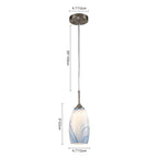 Fljotunix Moderno Lampadario in Vetro Mica