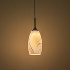 Fljotunix Moderno Lampadario in Vetro Mica