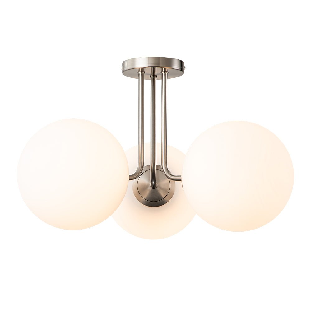 Lampada da soffitto Ombra in vetro opalino moderno