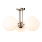 Lampada da soffitto Ombra in vetro opalino moderno