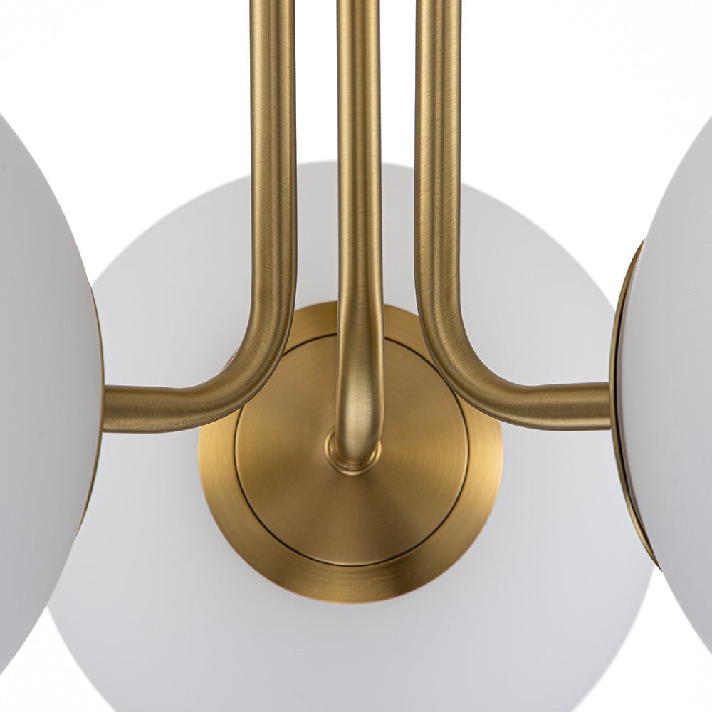 Lampada da soffitto Ombra in vetro opalino moderno