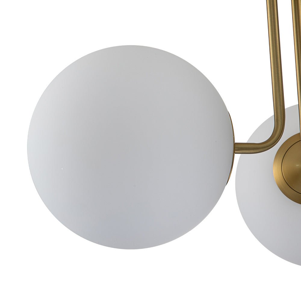 Lampada da soffitto Ombra in vetro opalino moderno