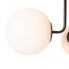 Lampada da soffitto Ombra in vetro opalino moderno
