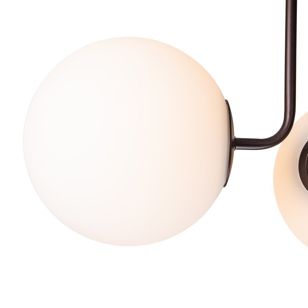 Lampada da soffitto Ombra in vetro opalino moderno