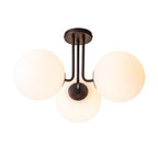 Lampada da soffitto Ombra in vetro opalino moderno