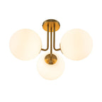 Lampada da soffitto Ombra in vetro opalino moderno