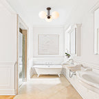Lampada da soffitto Ombra in vetro opalino moderno