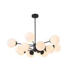Lampadario Moderno Sputnik in Vetro Opale Fyrsta