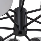 Lampadario Moderno Sputnik in Vetro Opale Fyrsta