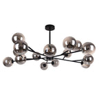 Candelabro Moderno in Vetro Seriva