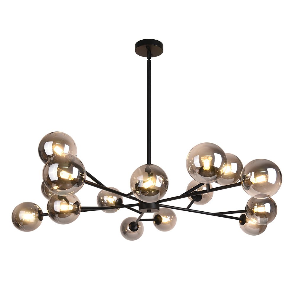 Candelabro Moderno in Vetro Seriva