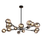 Candelabro Moderno in Vetro Seriva