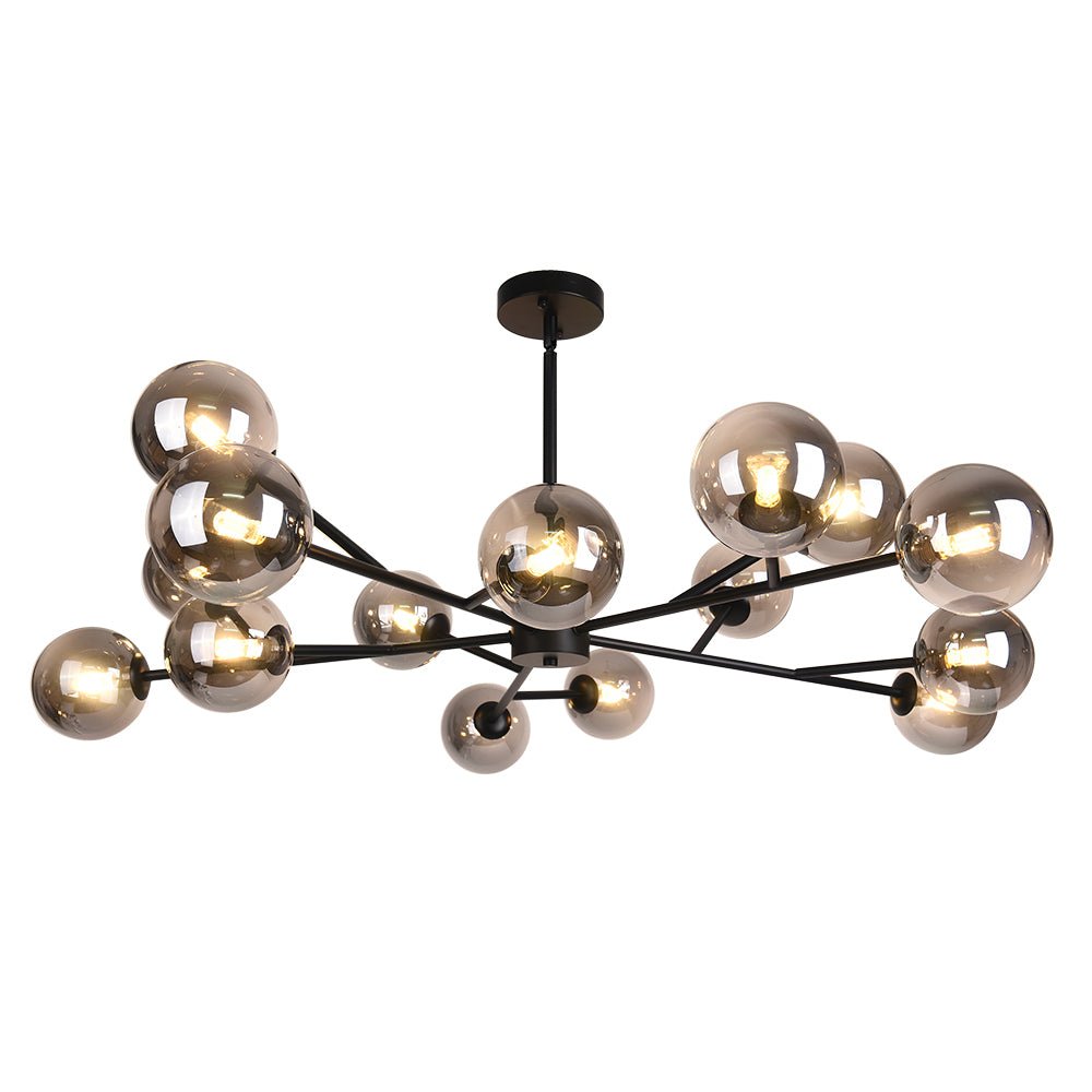 Candelabro Moderno in Vetro Seriva