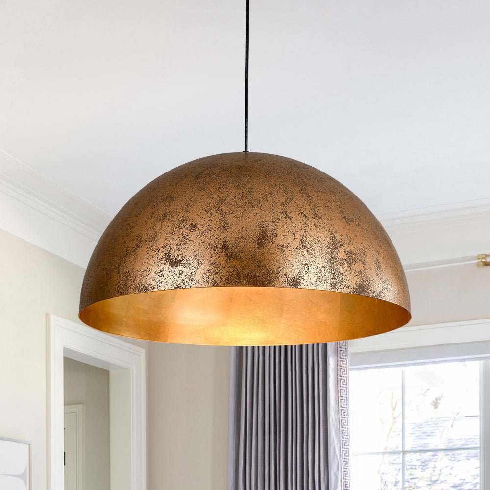 Lampada a sospensione a cupola moderna Aevum