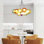 Lampadario in Vetro Multi-Colore Wægnuli Unico