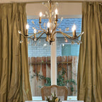 Lampadario Cristallo Floreale Antico Vintage Jorne