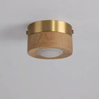 LignaShine – Luce Ambientale in Legno di Noce Naturale