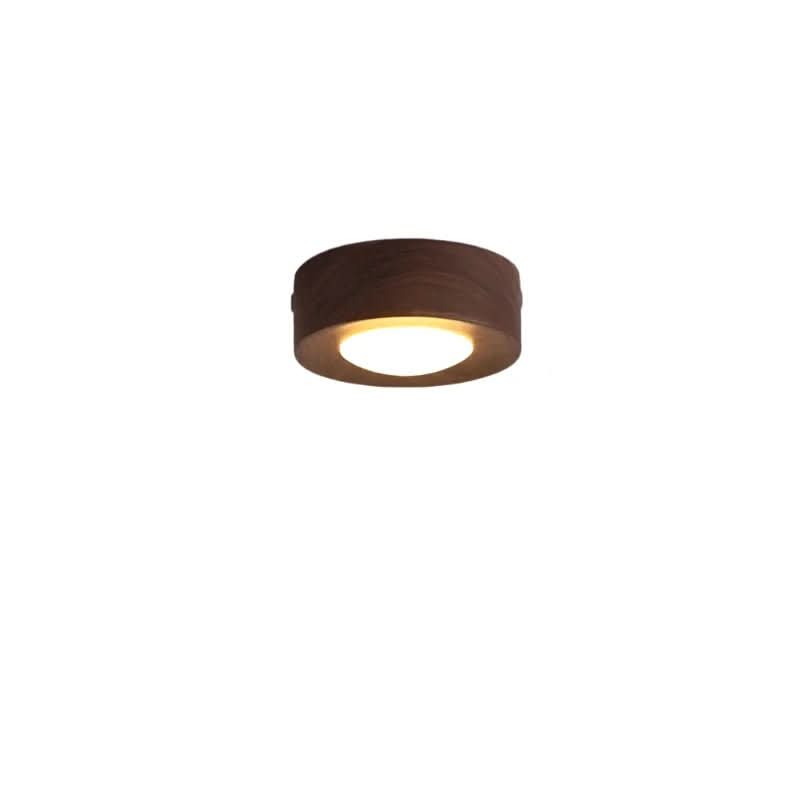 LignaShine – Luce Ambientale in Legno di Noce Naturale