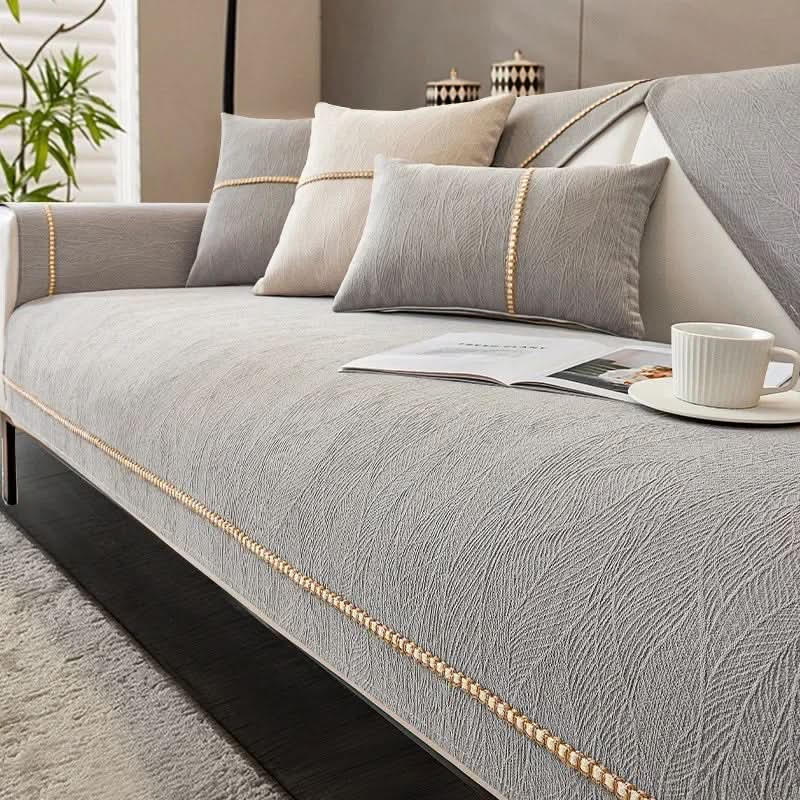 Copertura per Divano LinenLux – Protezione Elegante in Stile Lino per Soggiorni Puliti e alla Moda