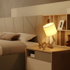 LUMIBOT – Lampada in Legno Flessibile per Illuminazione Personalizzata