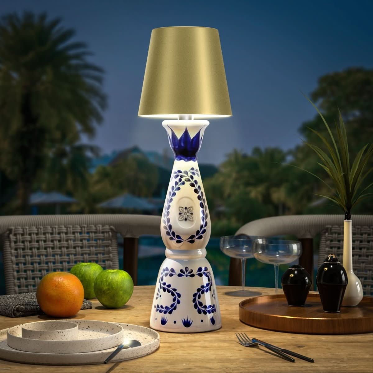 LumiBottle – Lampada a Cavo per Bottiglie con Luce LED Bianco Caldo