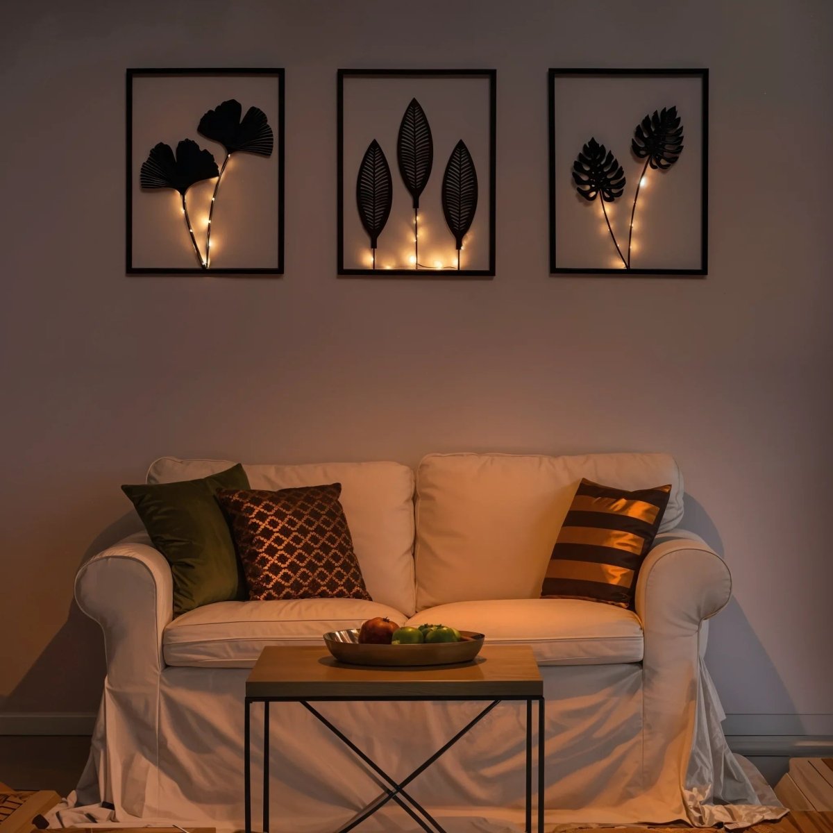 LUMIFRAME – Set di Lampade a LED con Cambio Colore per un Decor Interno Accogliente