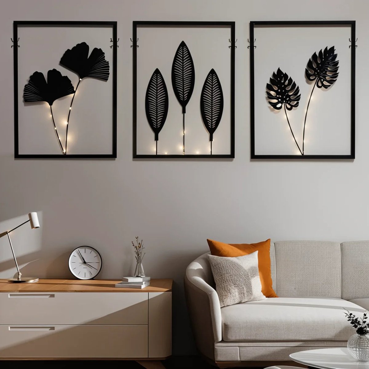 LUMIFRAME – Set di Lampade a LED con Cambio Colore per un Decor Interno Accogliente
