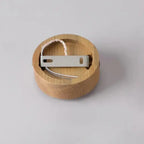 Lampada in legno per soffitto di corridoio