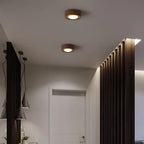 Lampada in legno per soffitto di corridoio